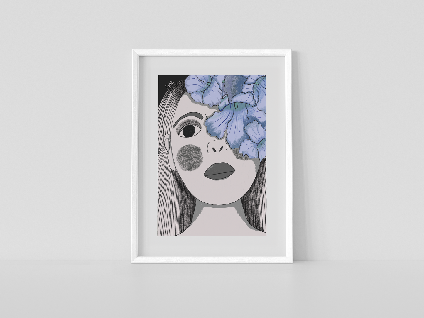 Print Retrato caraflor