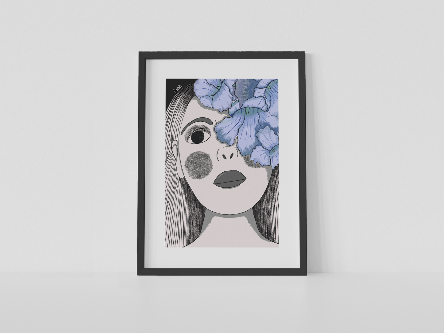 Print Retrato caraflor