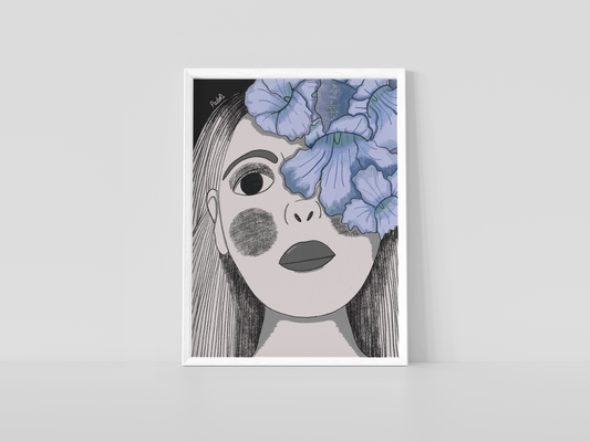 Print Retrato caraflor