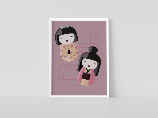 Print muñecas kukoshi
