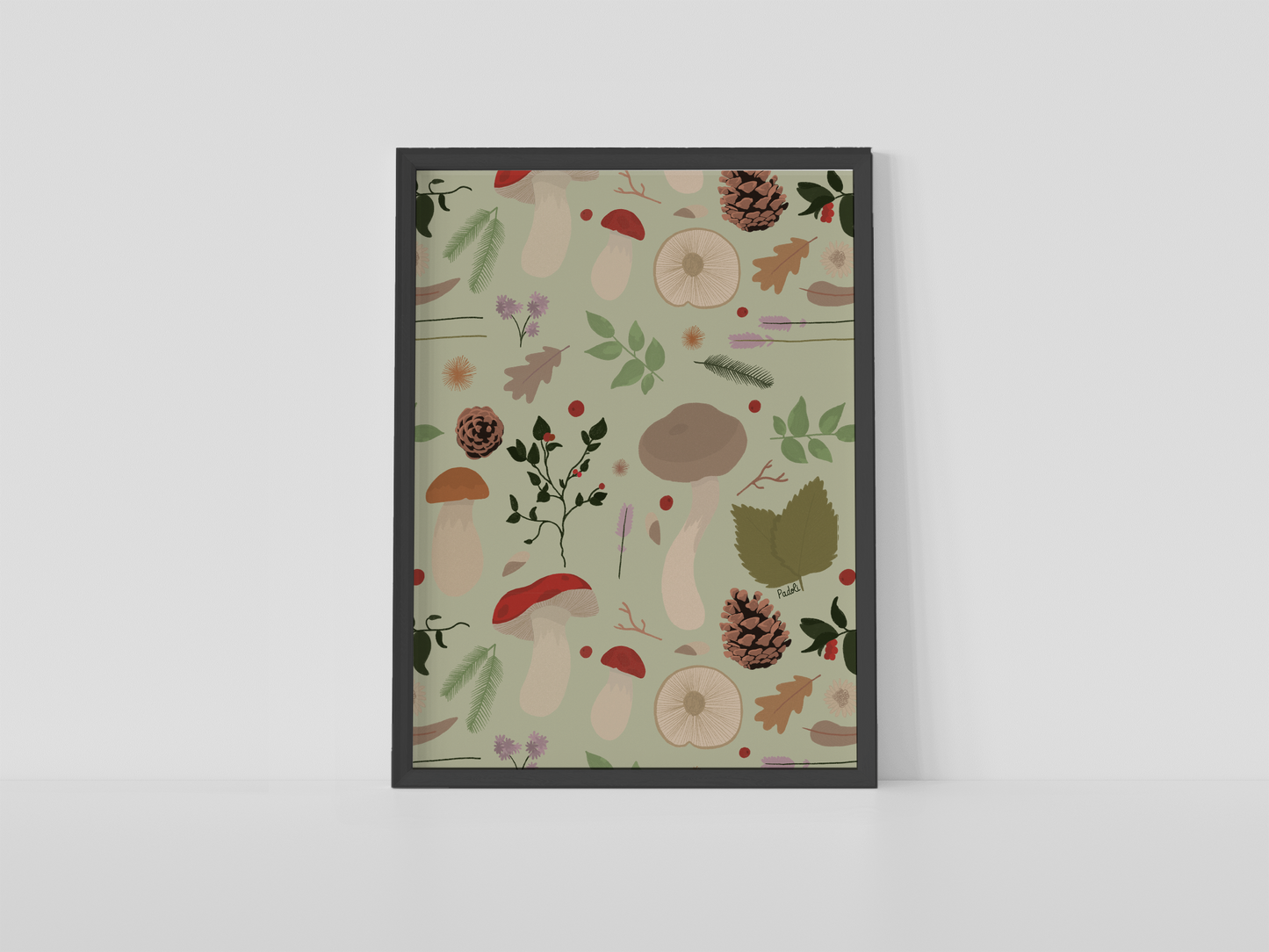 Print patron de otoño