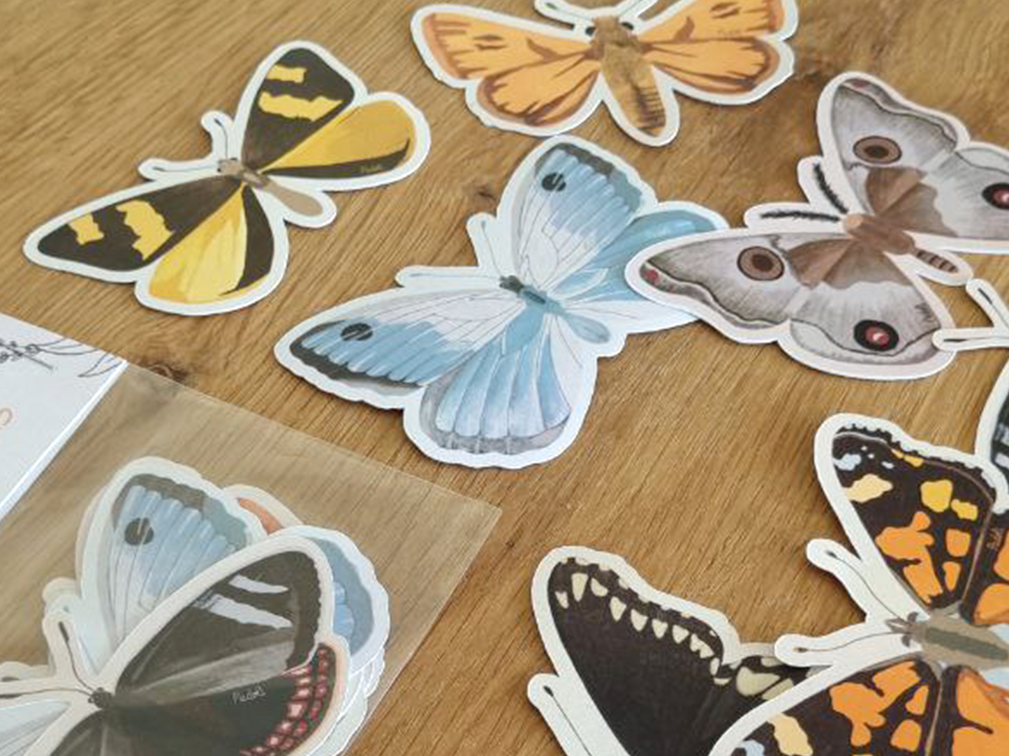 Pack sticker mariposas